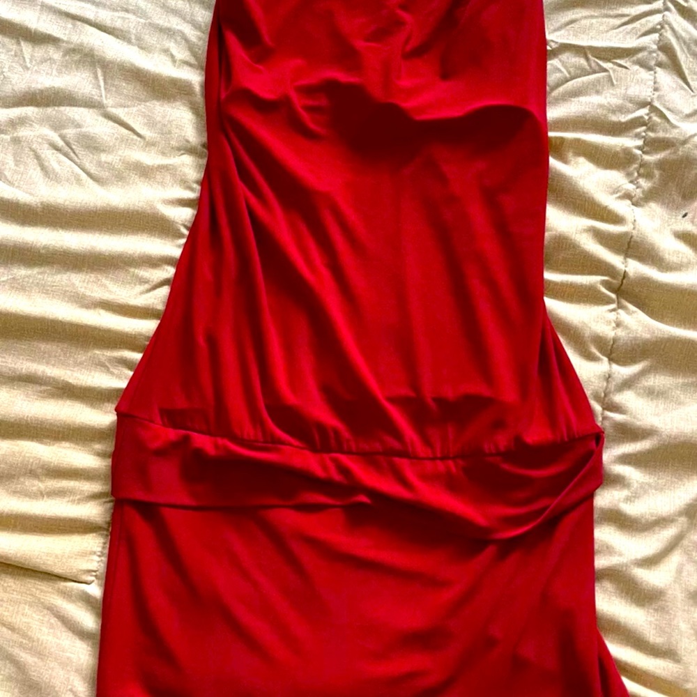 Women’s Red Sexy Dress size small.